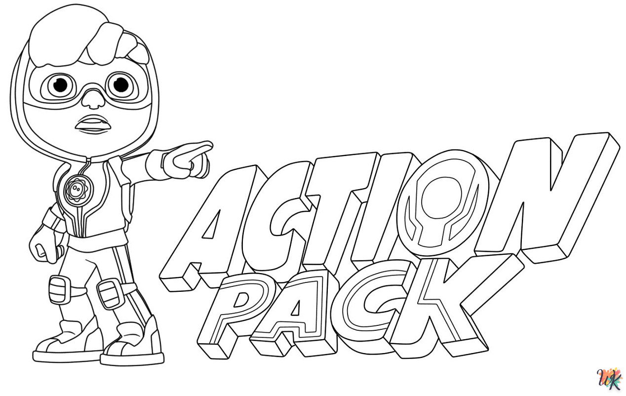 Action Pack Kleurplaten12