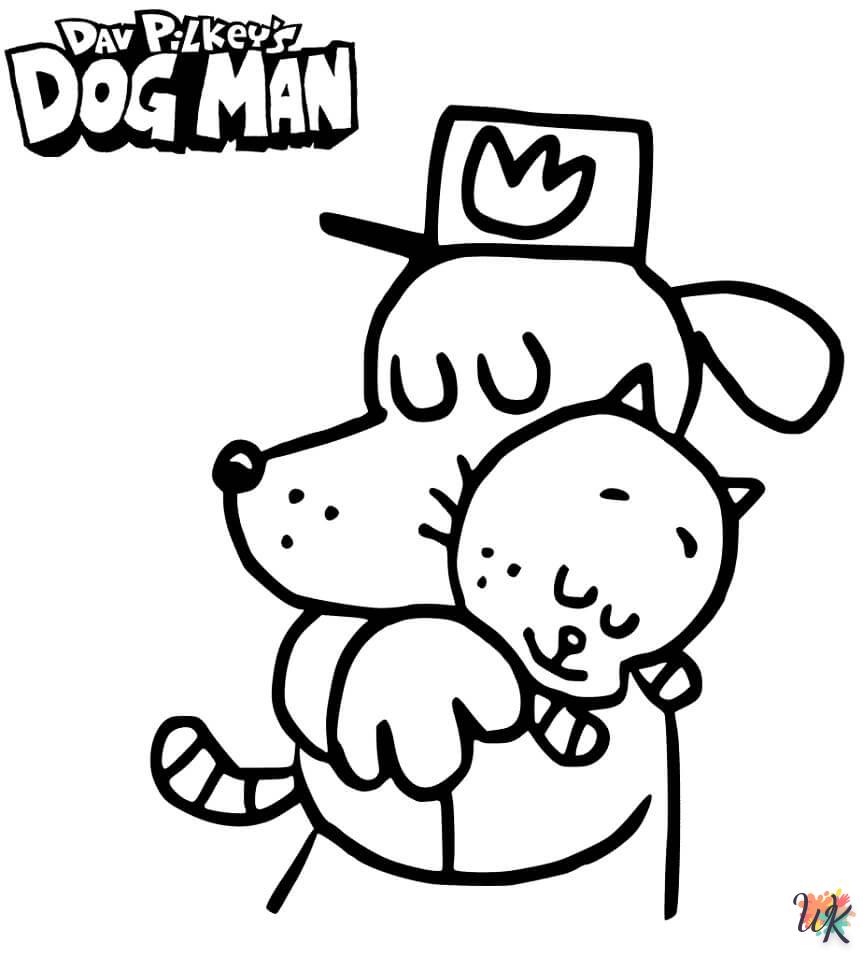 Dog Man kleurplaten21