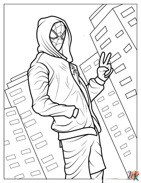 Miles Morales kleurplaten14