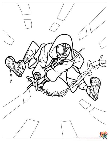 Miles Morales kleurplaten16