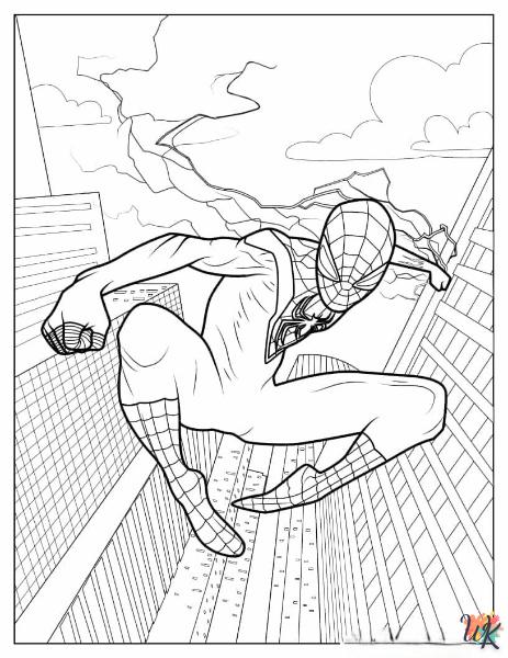 Miles Morales kleurplaten17