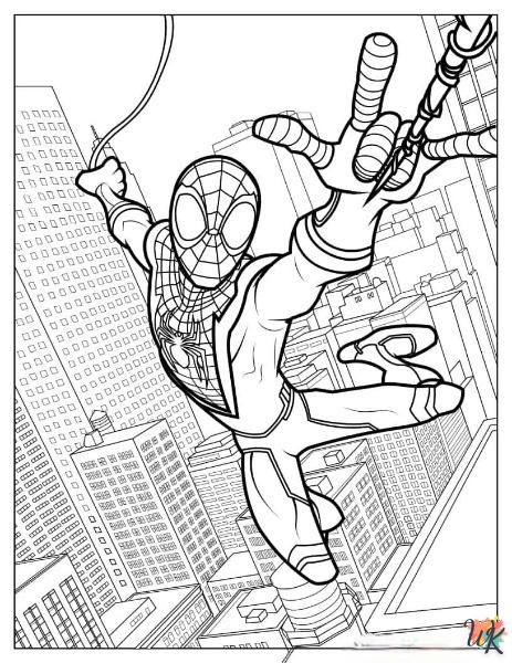 Miles Morales kleurplaten18