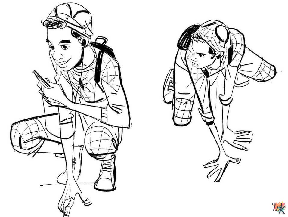 Miles Morales kleurplaten22