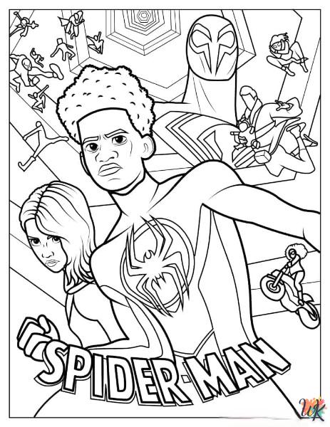Miles Morales kleurplaten24