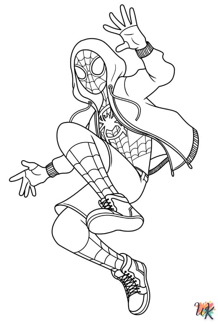 Miles Morales kleurplaten27