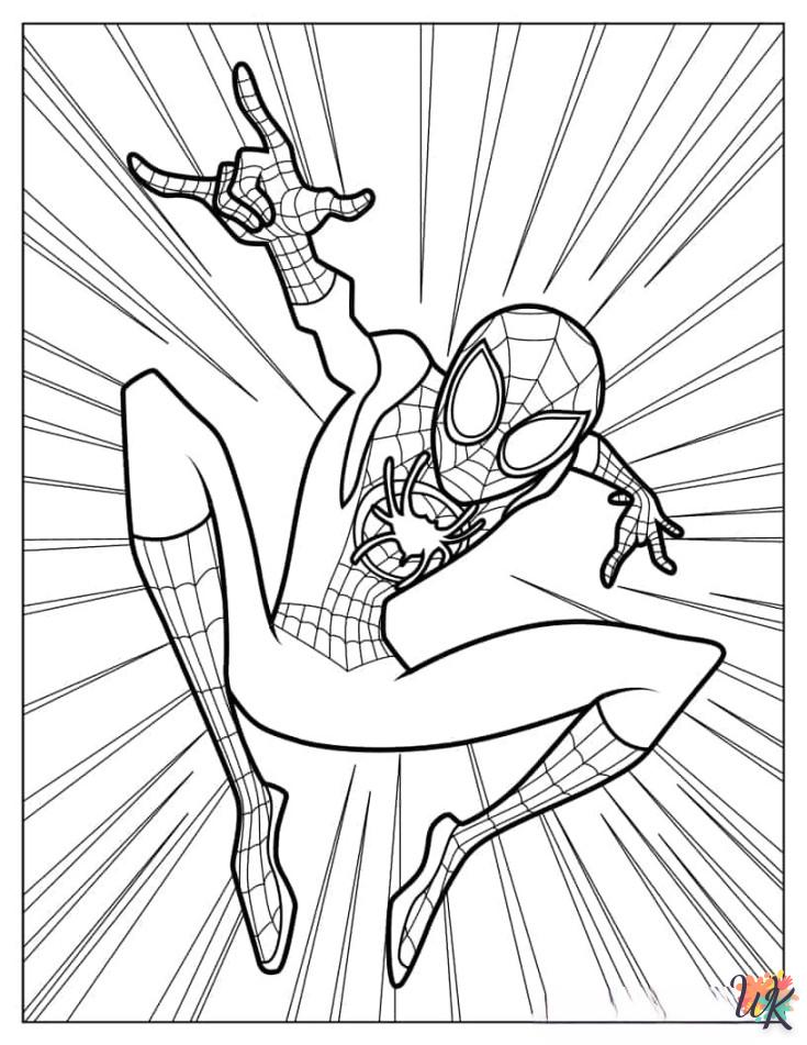 Miles Morales kleurplaten4