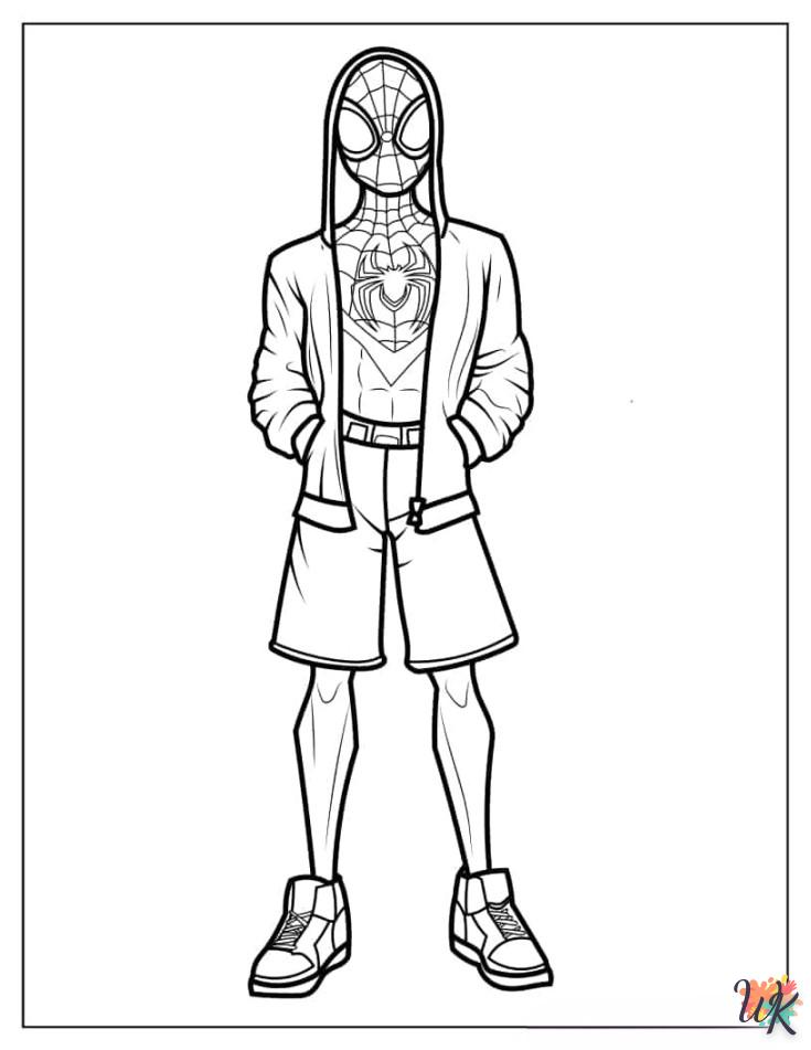 Miles Morales kleurplaten5