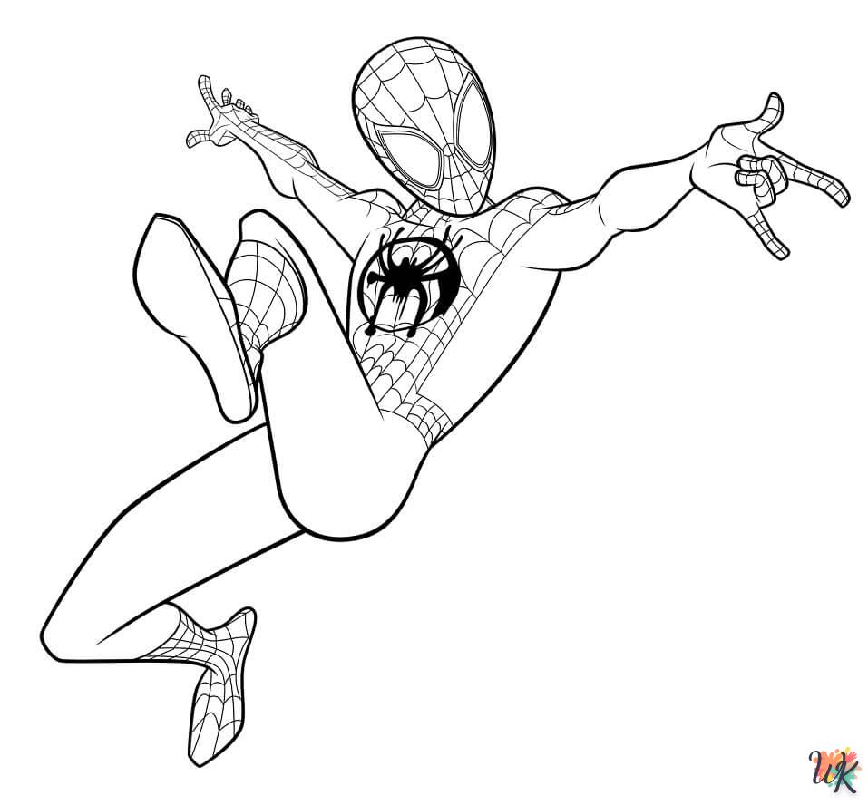 Miles Morales kleurplaten8