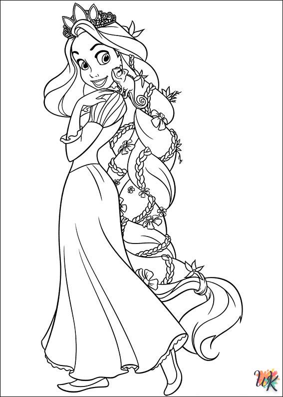 Rapunzel kleurplaten1