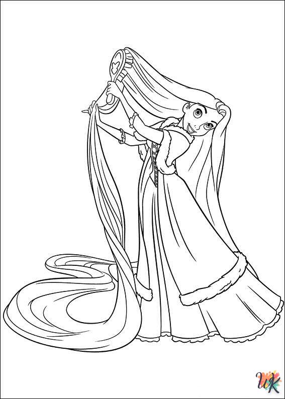 Rapunzel kleurplaten14