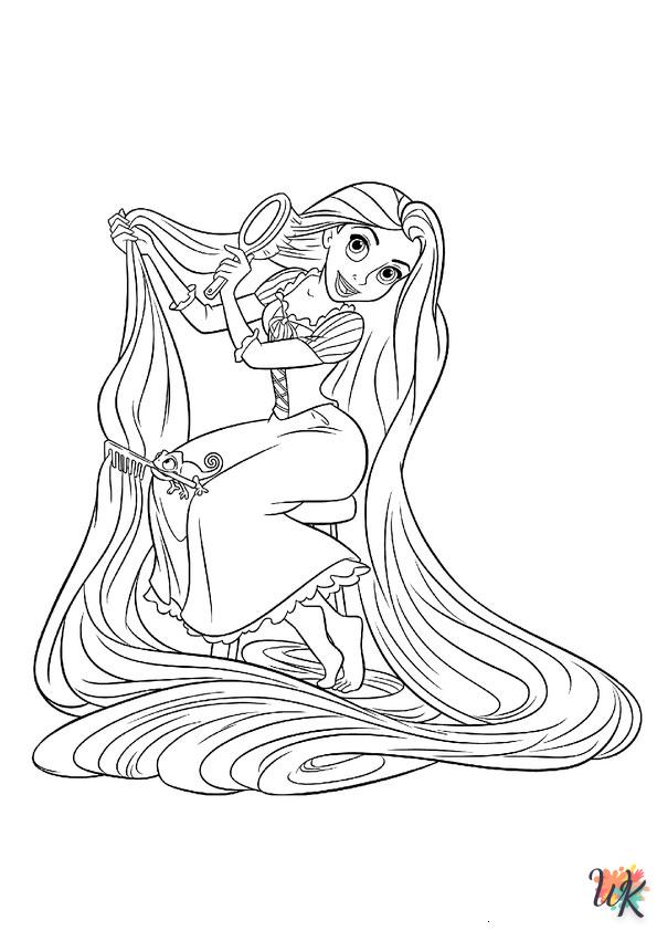 Rapunzel kleurplaten15