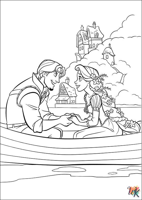 Rapunzel kleurplaten18