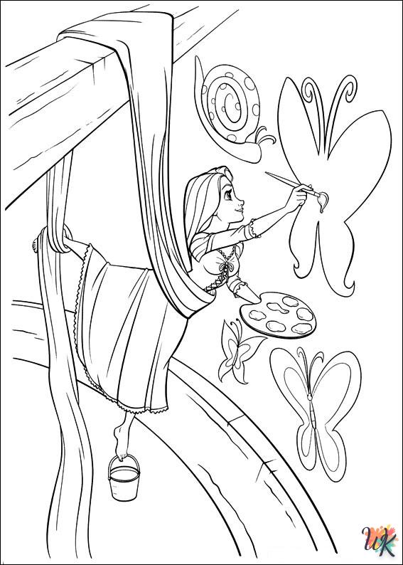 Rapunzel kleurplaten19