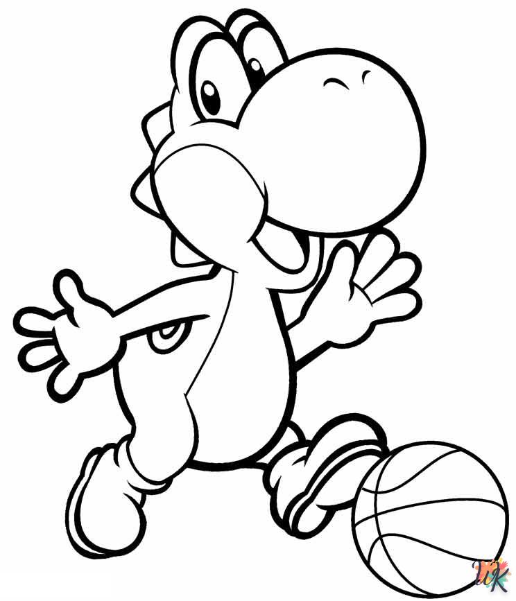 Yoshi kleurplaten1