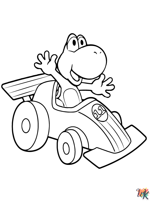 Yoshi kleurplaten15