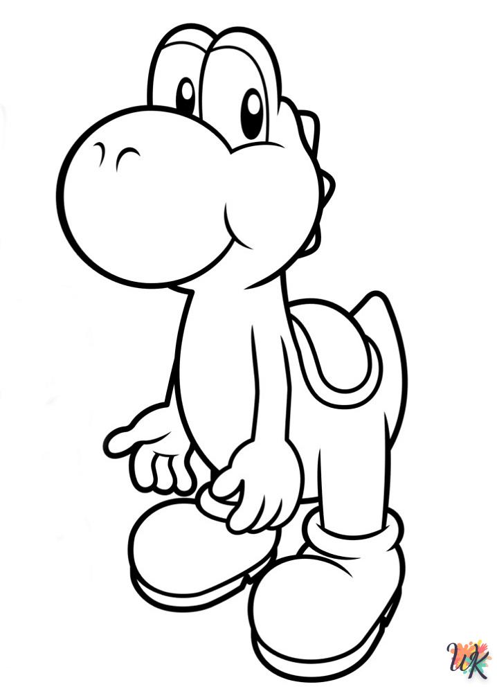 Yoshi kleurplaten3