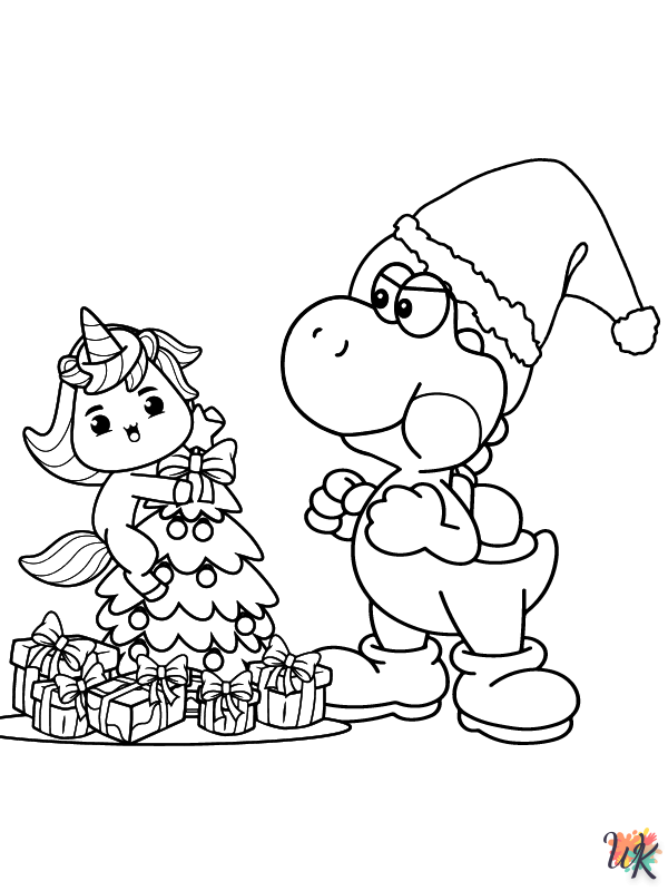 Yoshi kleurplaten4
