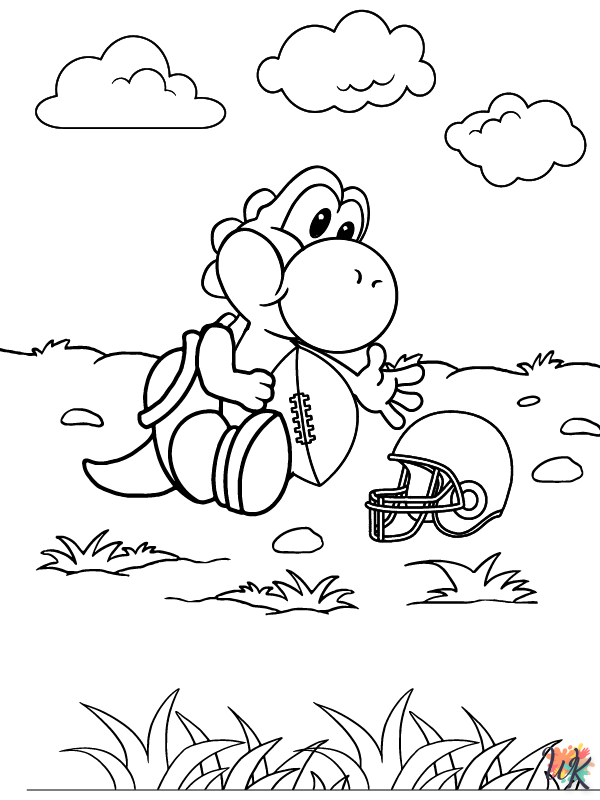 Yoshi kleurplaten5