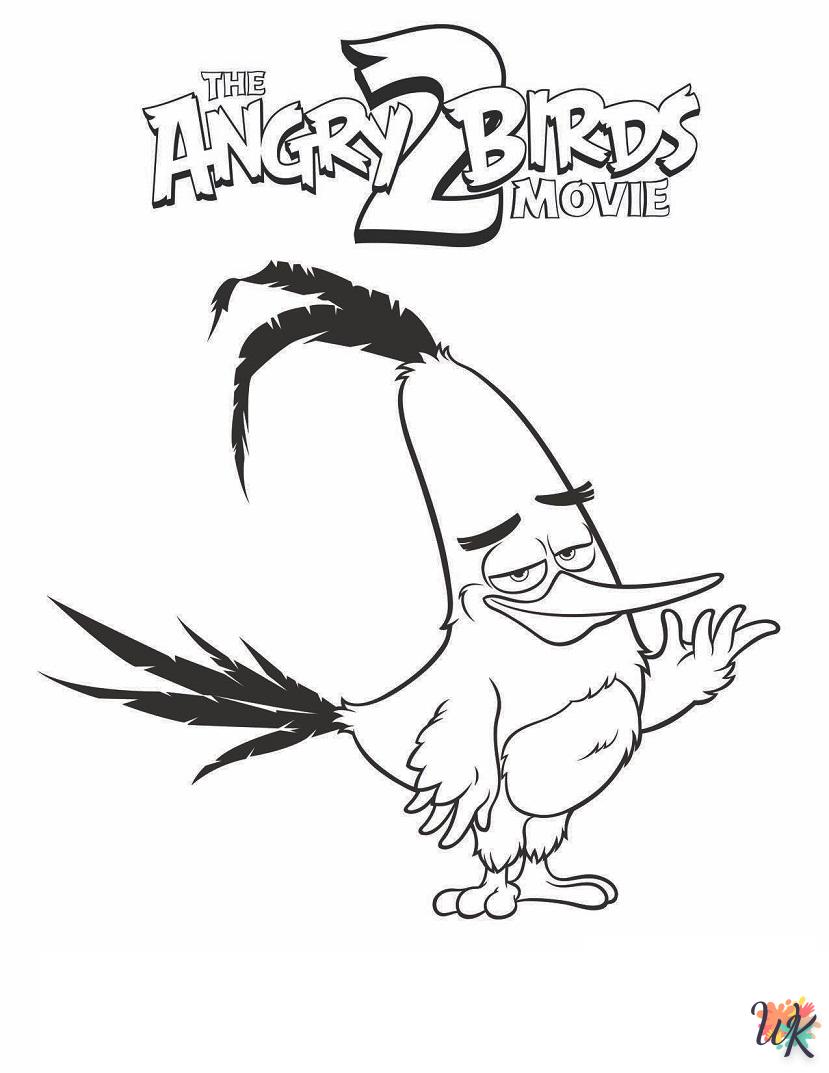 Angry Birds kleurplaten13