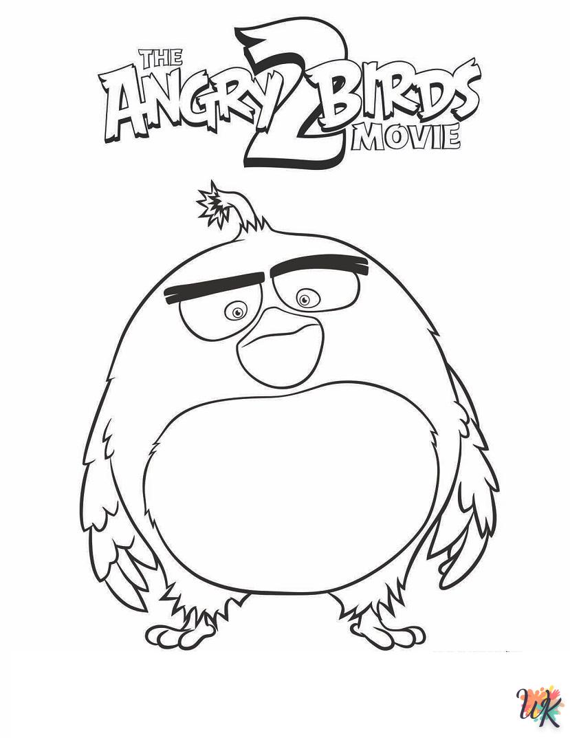 Angry Birds kleurplaten14