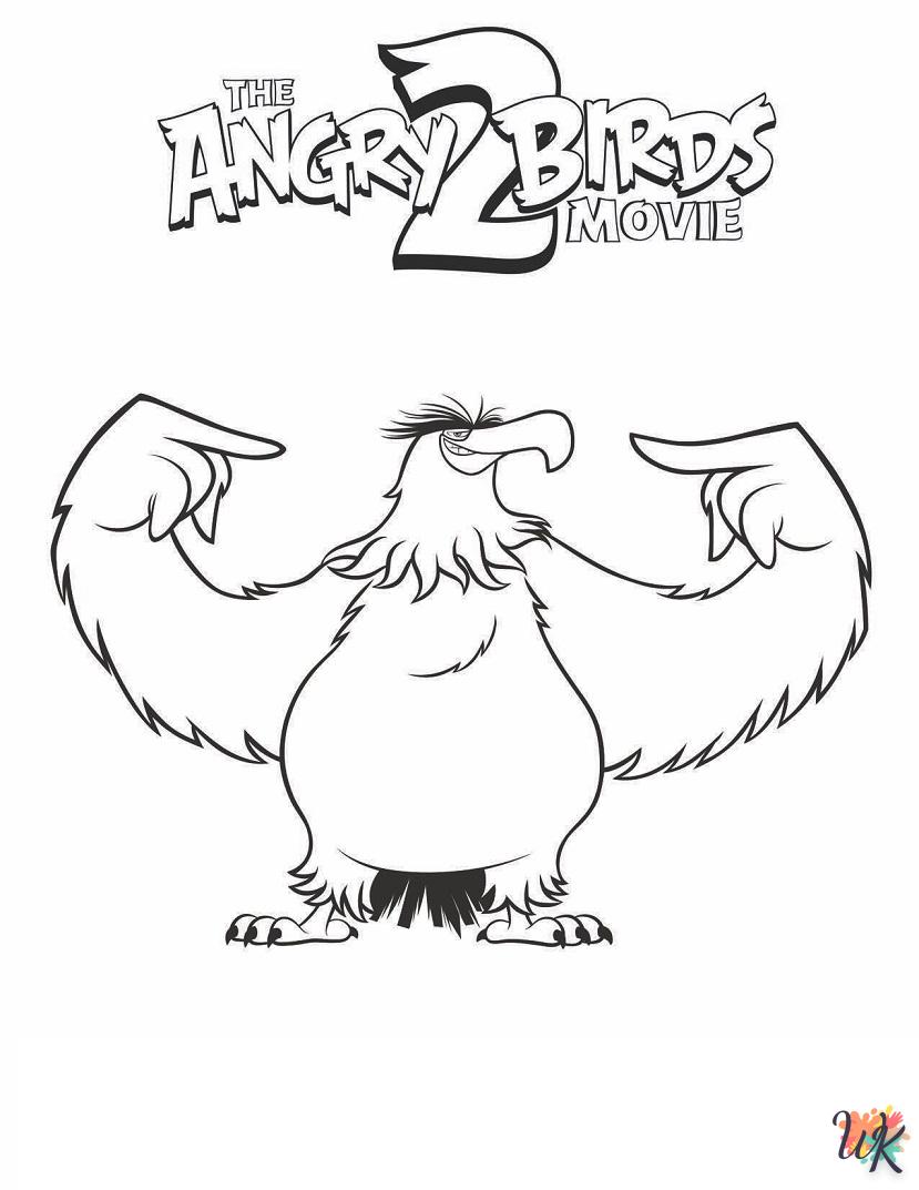 Angry Birds kleurplaten15
