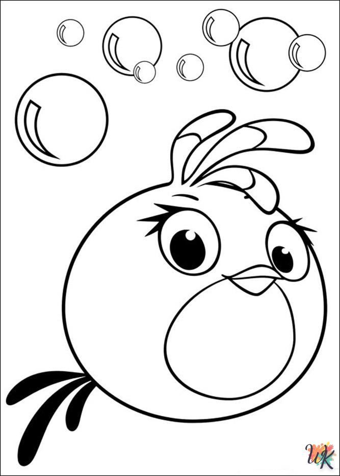 Angry Birds kleurplaten32