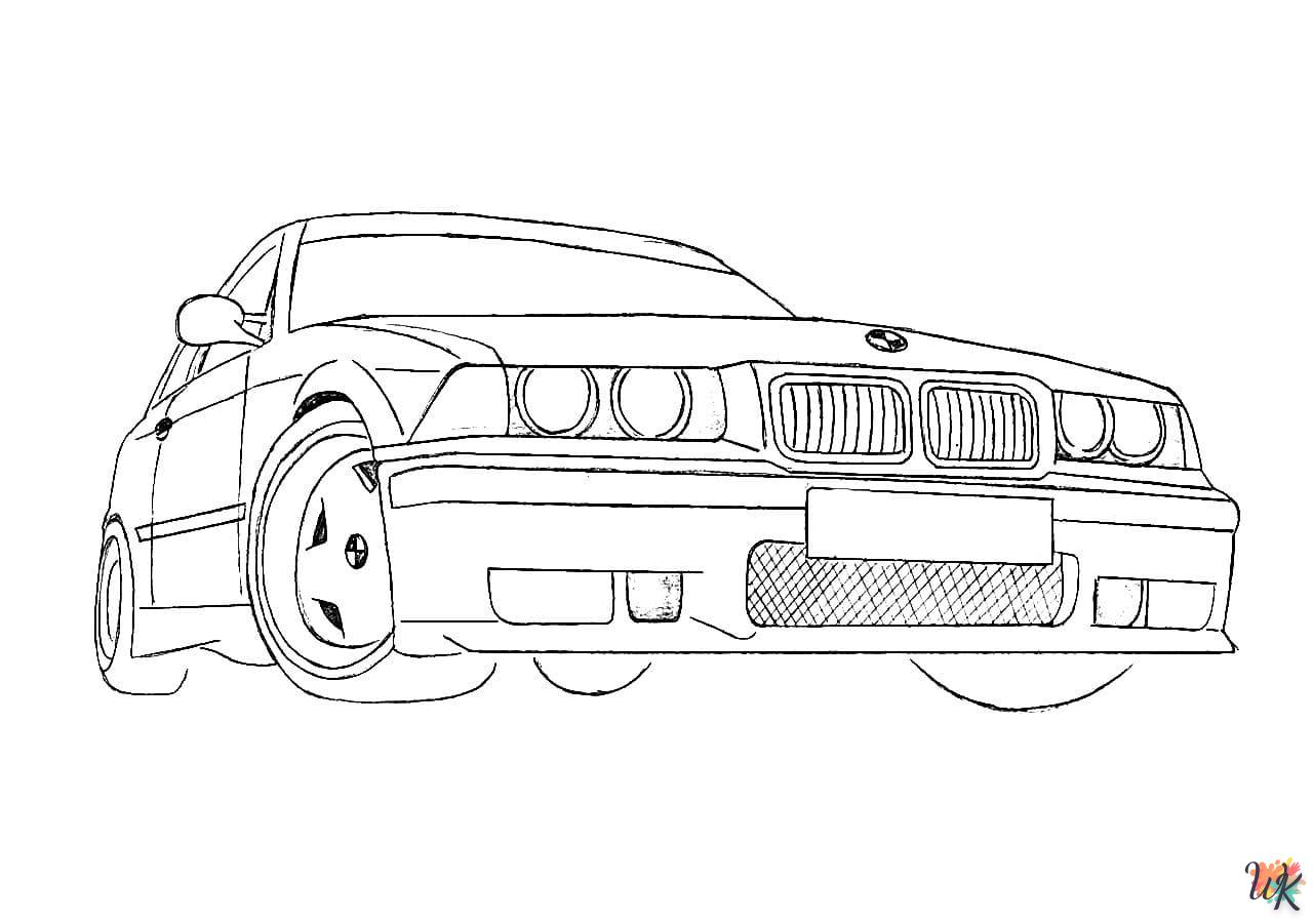 BMW kleurplaten1