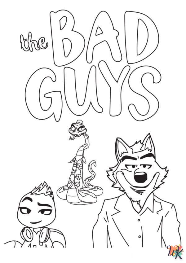 Bad Guys kleurplaten21